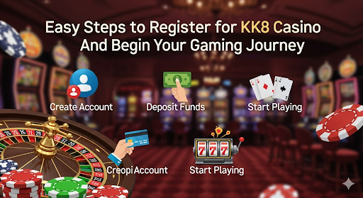 Easy Steps to Register for KK8 Casino and Begin Your Gaming Journey